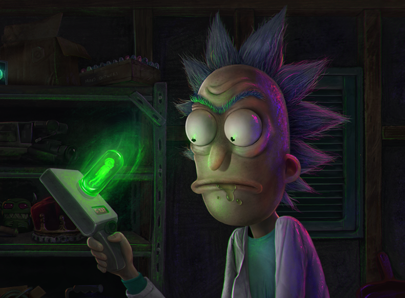 Rick com Controle de Portal